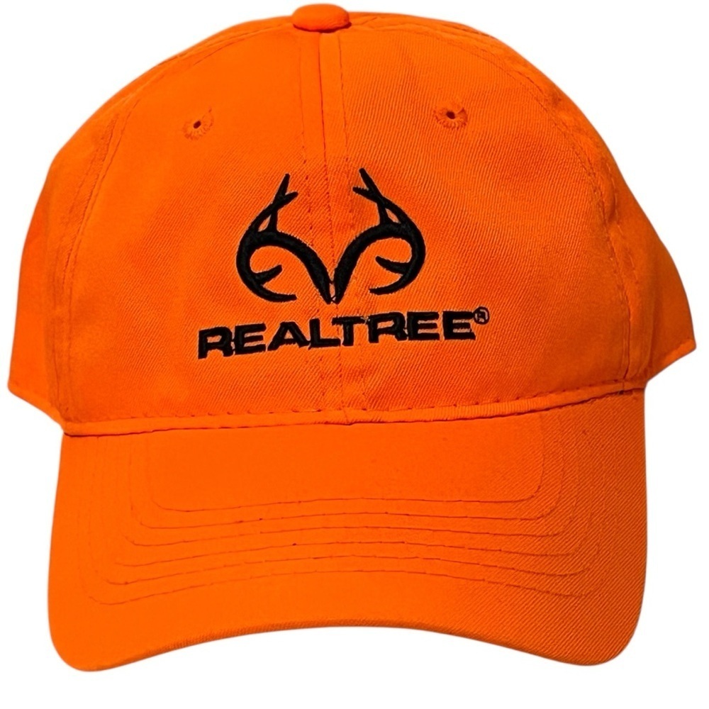 Realtree Vibrant Orange Adjustable Hunting Hat by Outdoor Cap